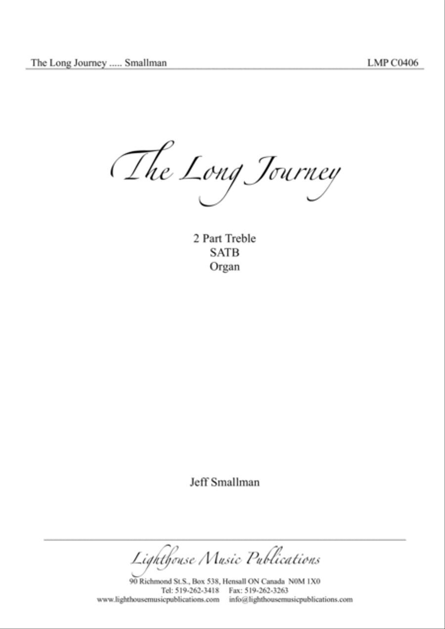 The Long Journey 4-Part scores gallery preview page 2