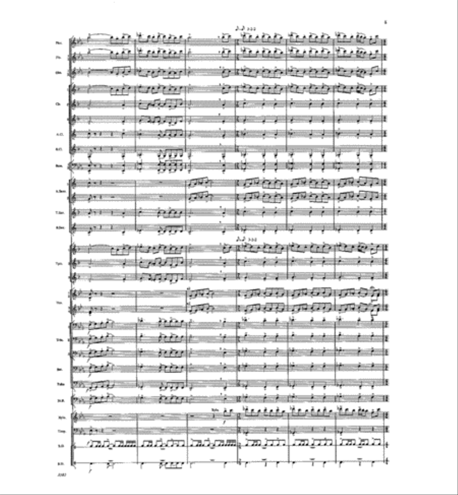 Seagate Concert Band scores gallery preview page 5