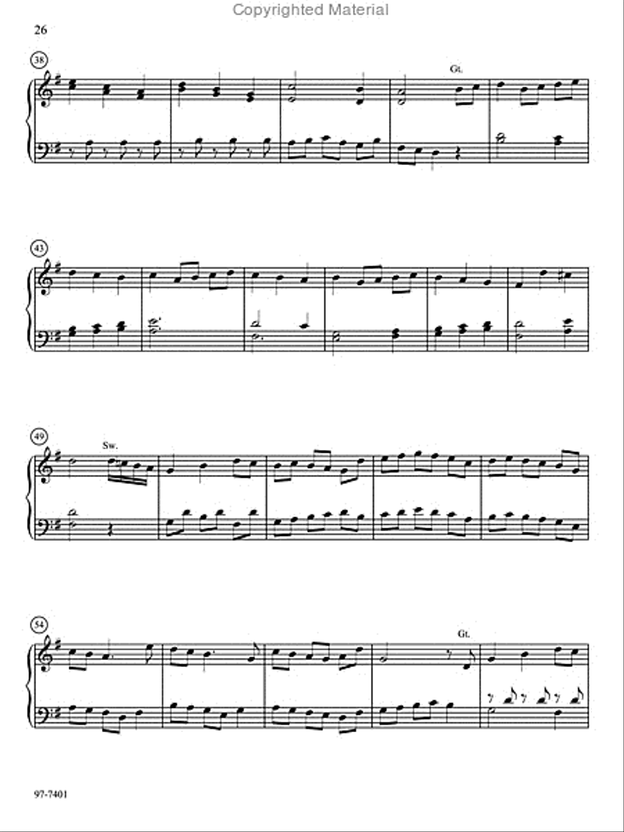 This Wondrous Mystery: Ten Preludes on Communion Hymns for Manuals Organ scores gallery preview page 23