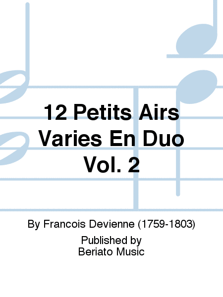 12 Petits Airs Varies En Duo Vol. 2