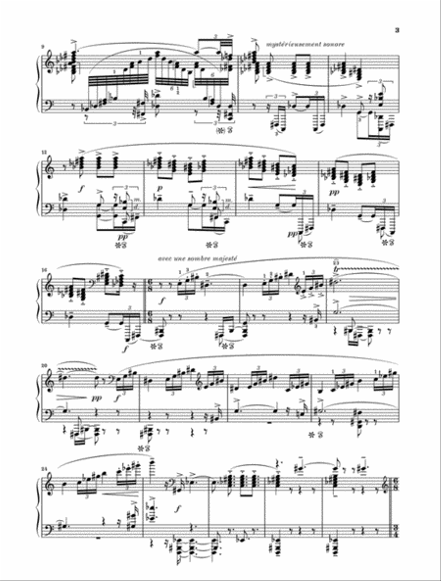 Sonata for Piano Op. 64, No. 7 Piano Solo scores gallery preview page 3
