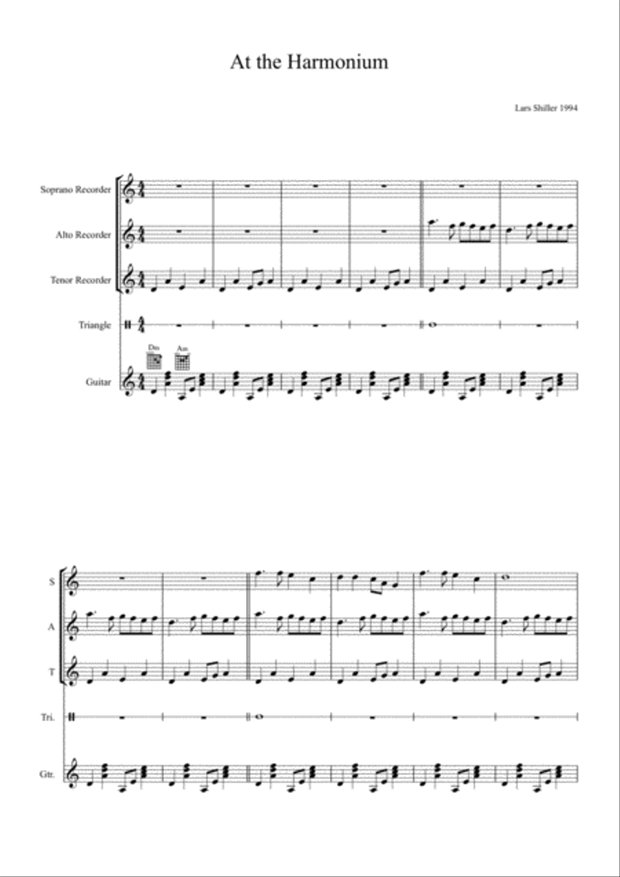 At the Harmonium Small Ensemble scores gallery preview page 2