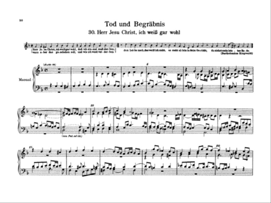 Pachelbel: Selected Organ Works, Volume III Organ scores gallery preview page 1