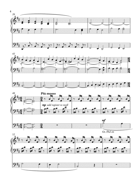 Sonata In G For Organ-Adagio