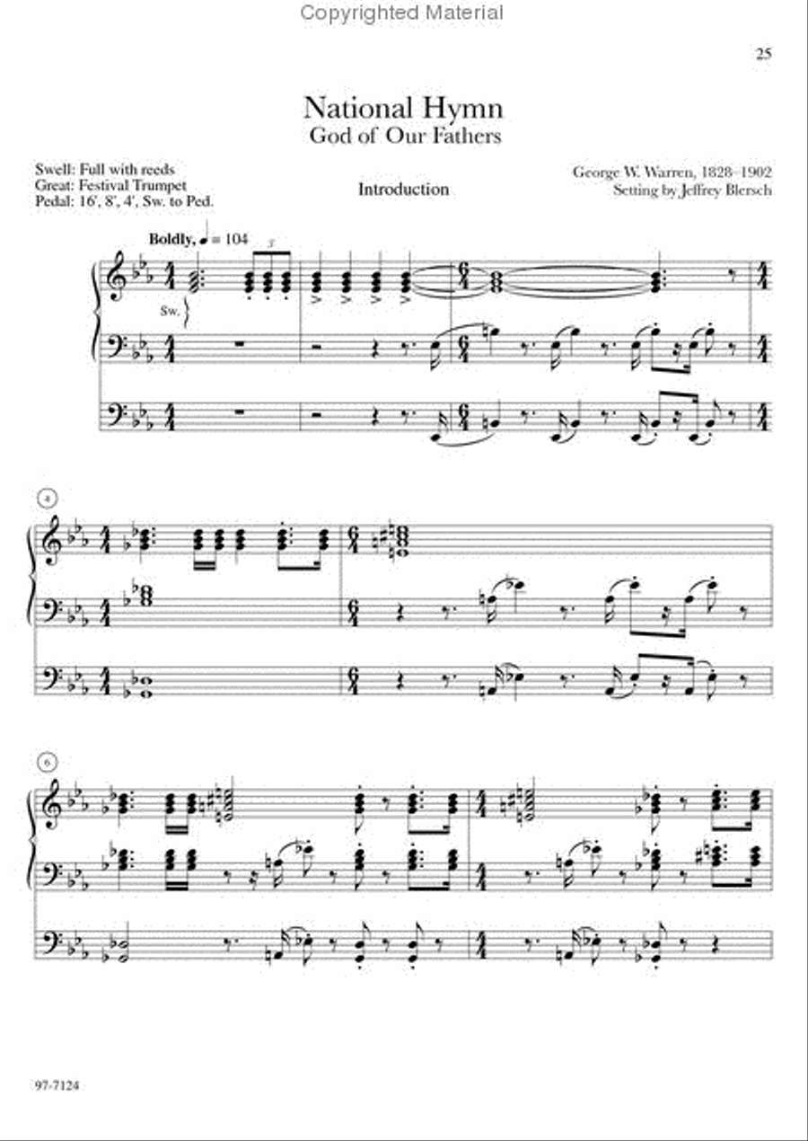 Introductions, Harmonizations, Accompaniments, Interpretations, Vol. 1 Organ scores gallery preview page 6