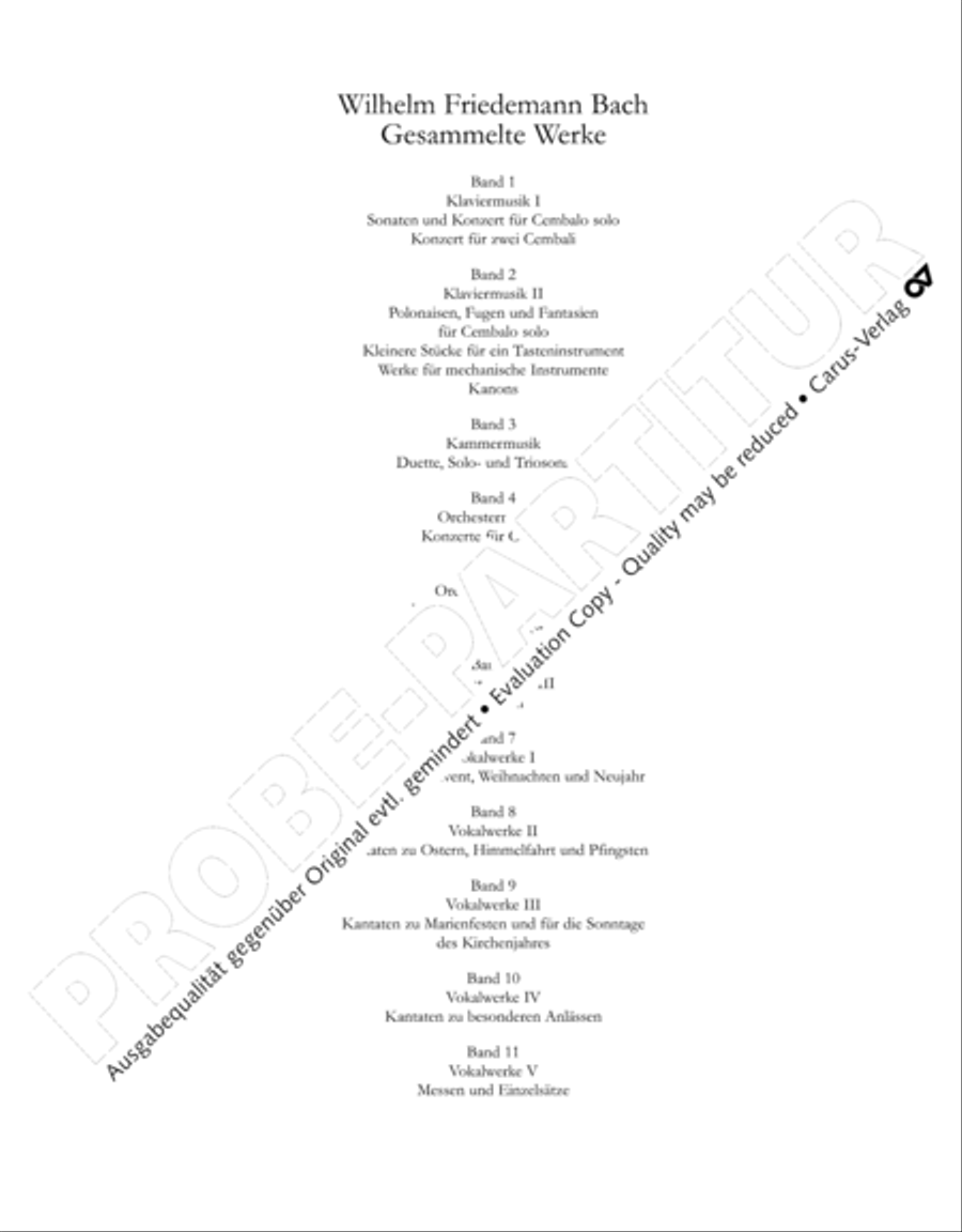 Gesamtausgabe Band 3 (Kammermusik: Duette, Solo- und Triosonaten) Score scores gallery preview page 169