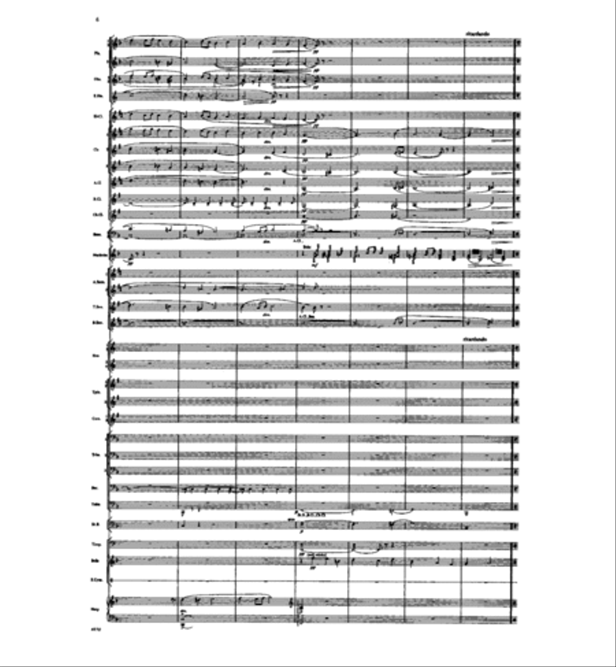 Concertino for Marimba and Winds Concert Band scores gallery preview page 4