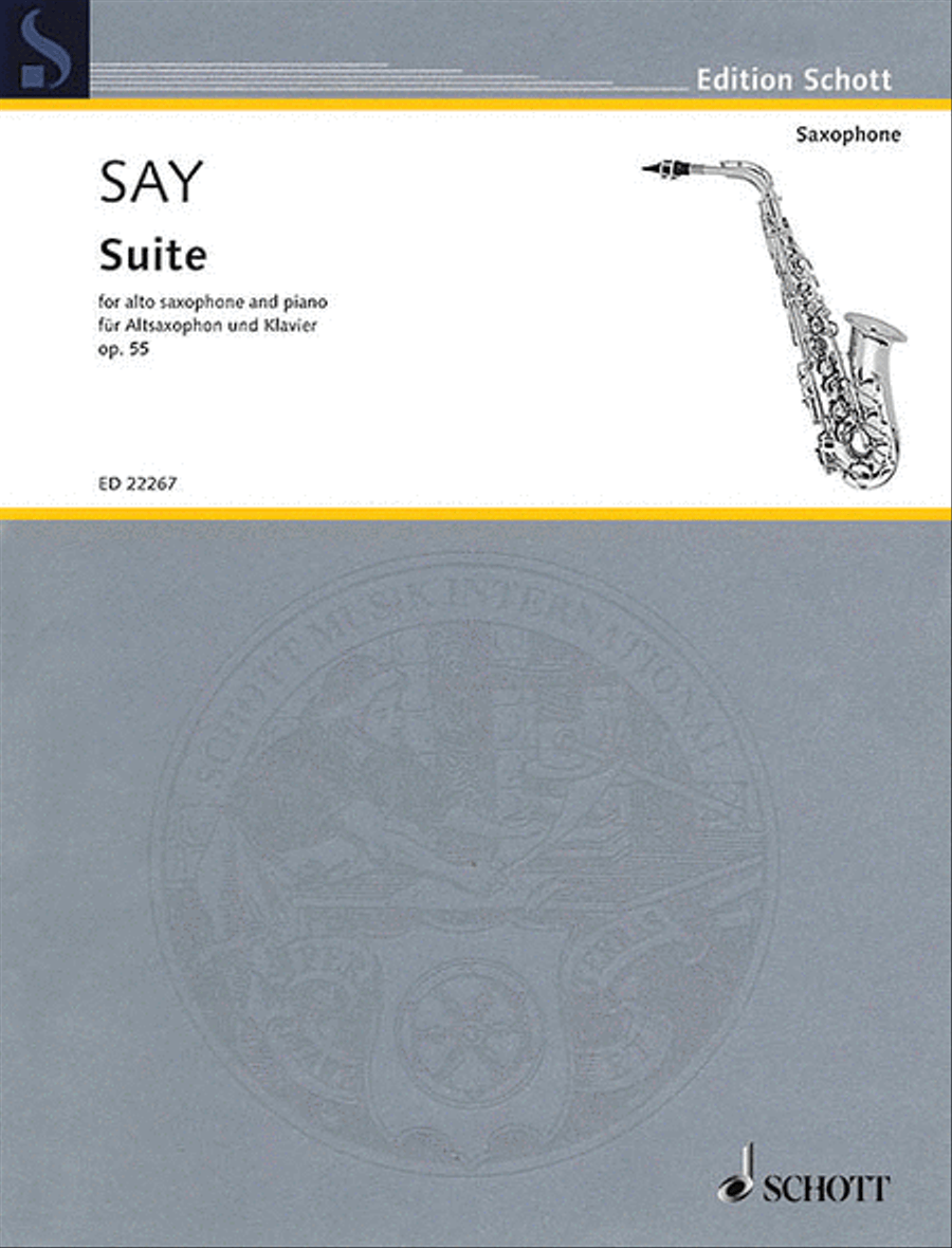 Suite, Op. 55 Alto Saxophone scores gallery preview page 1