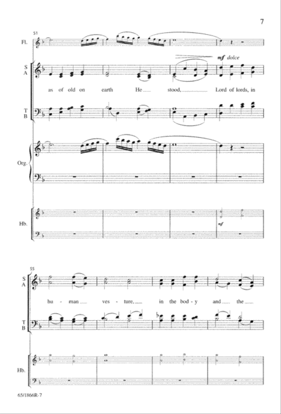 How Sweet the Sound 4-Part scores gallery preview page 9