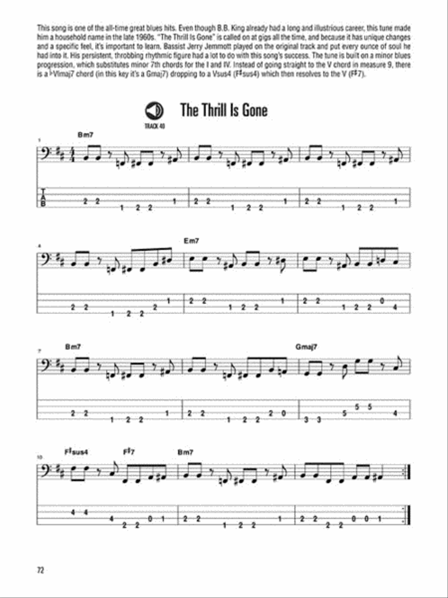 Blues Bass – A Guide to the Essential Styles and Techniques Electric Guitar scores gallery preview page 7