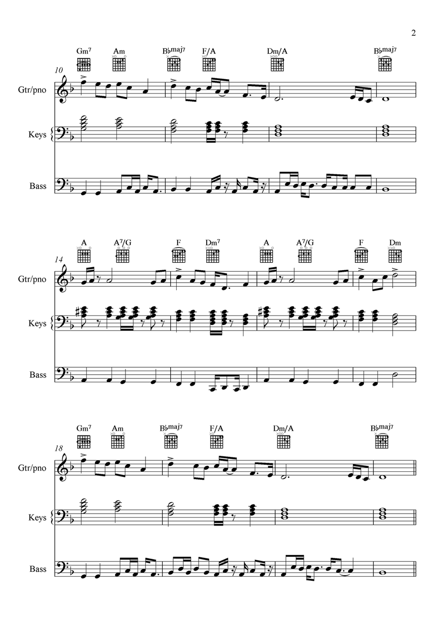 Theme One Small Ensemble scores gallery preview page 3