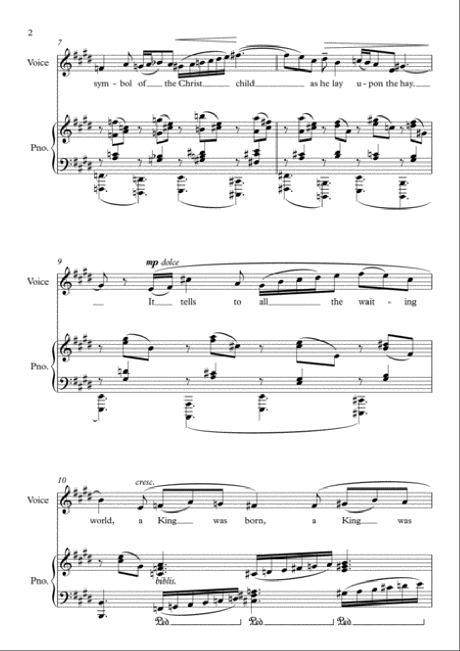 Christmas Star Voice scores gallery preview page 2