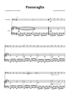 Passacaglia by Handel/Halvorsen - Double Bass & Piano