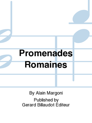 Book cover for Promenades Romaines