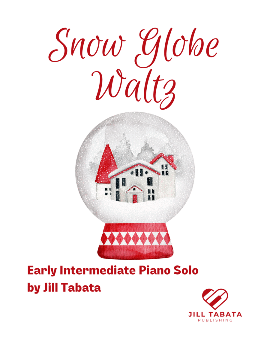 Snow Globe Waltz Easy Piano scores gallery preview page 1