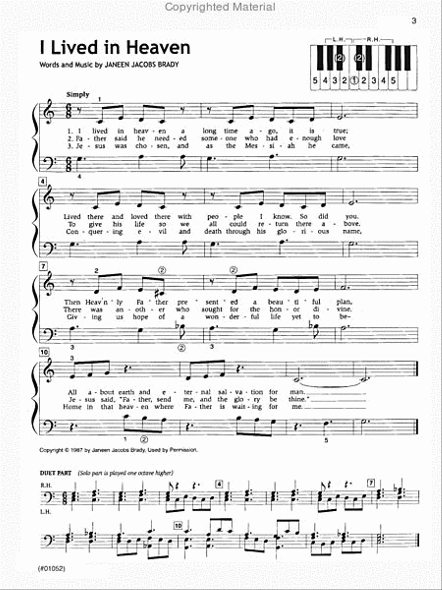 A Song to Share - Vol 2 - Elementary Piano Easy Piano scores gallery preview page 2