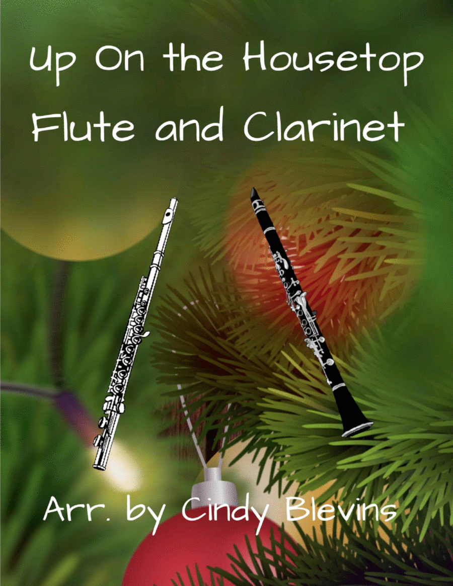 Up On the Housetop, for Flute and Clarinet image number null