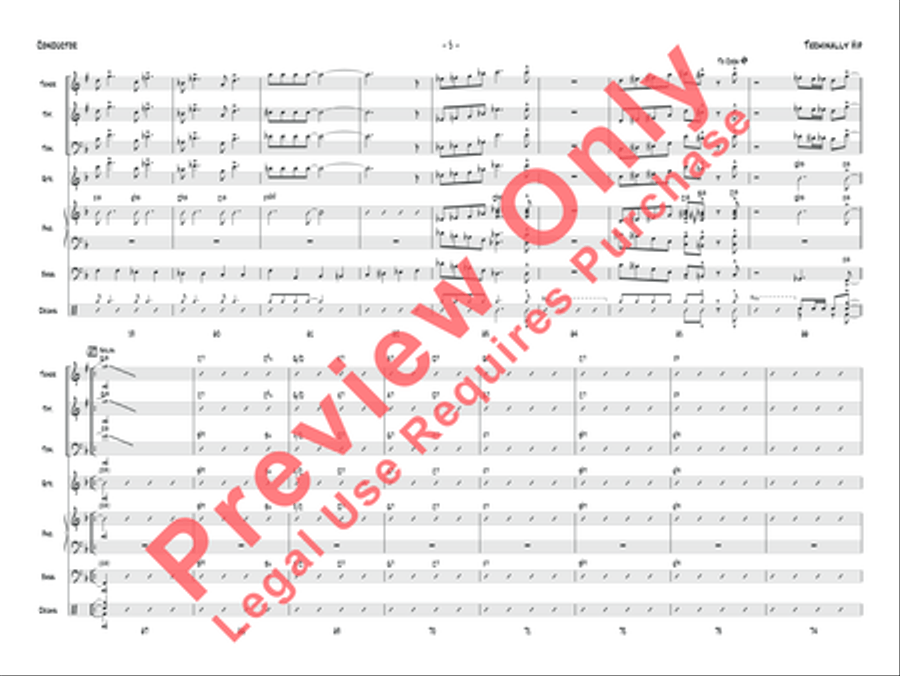 Terminally Hip Jazz Ensemble scores gallery preview page 18