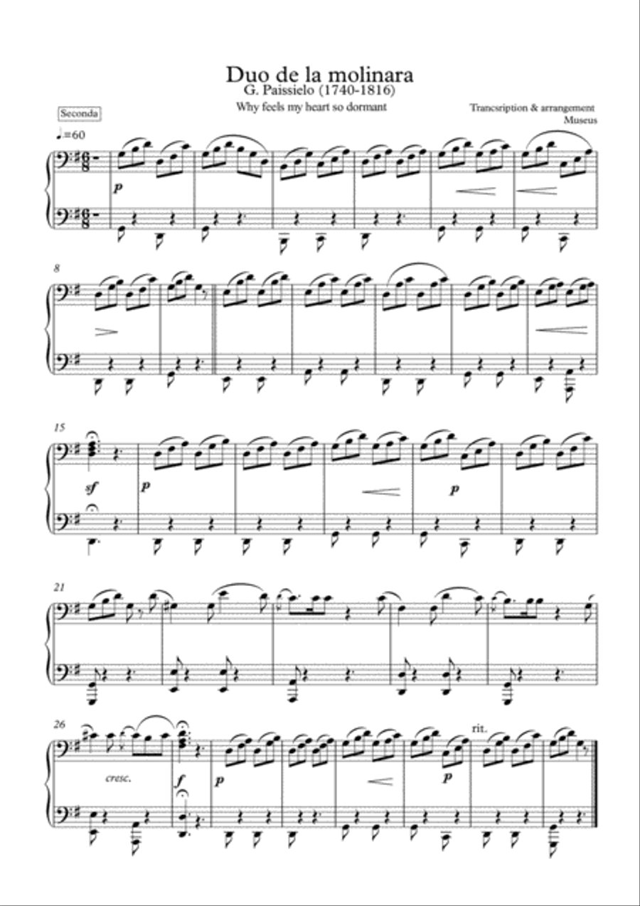 Piano Duets Classic Romantic 1 Piano, 4-Hands scores gallery preview page 5