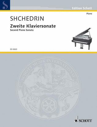Book cover for Second Piano sonata