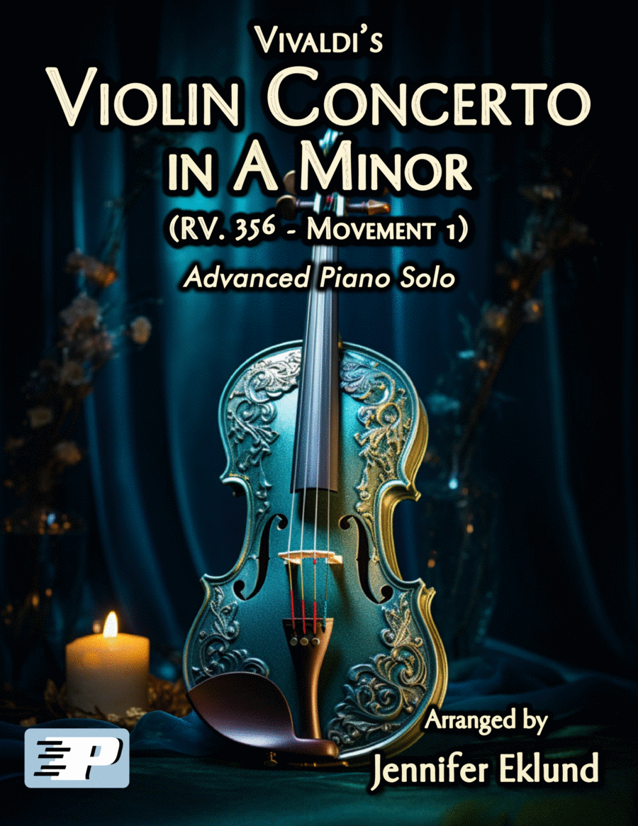 Violin Concerto in A Minor: Movement 1 (Advanced Piano Solo) image number null