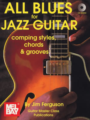 Book cover for All Blues for Jazz Guitar Comping Styles, Chords & Grooves