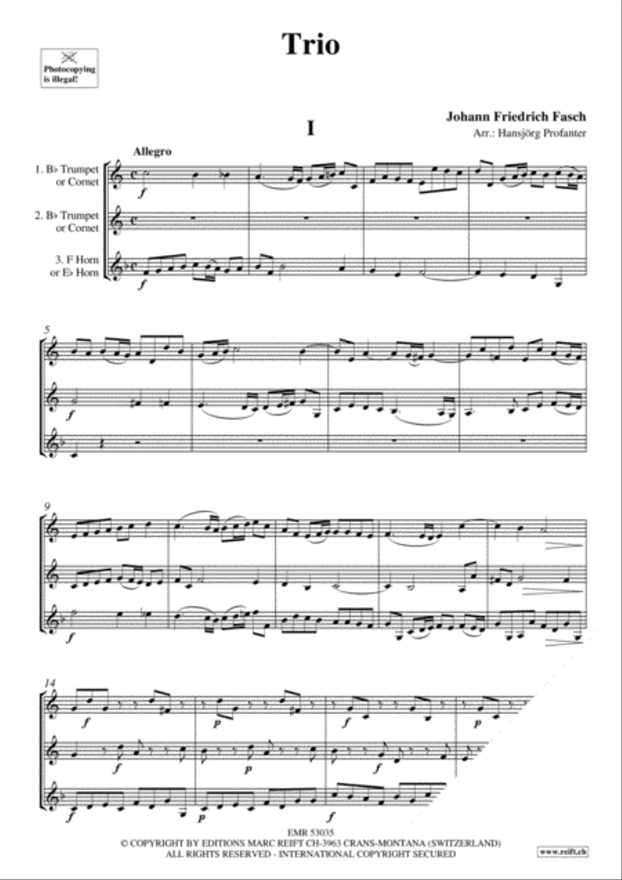 Trio Cornet scores gallery preview page 3