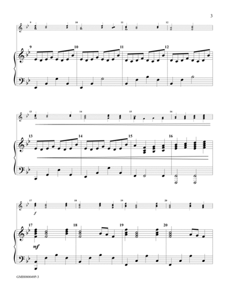 Reverent Praise– piano accompaniment to 8 bell version image number null