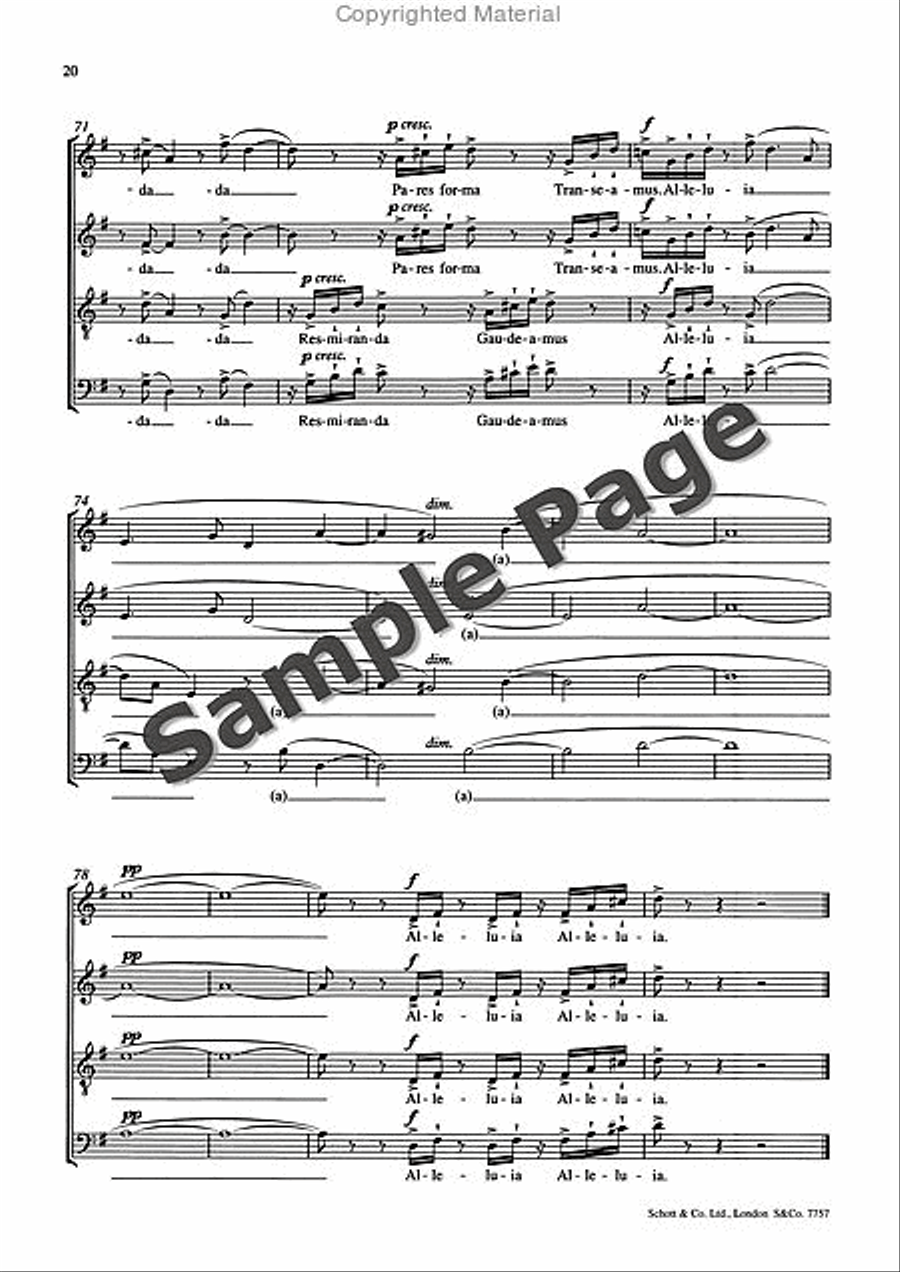 3 Carols 4-Part scores gallery preview page 23