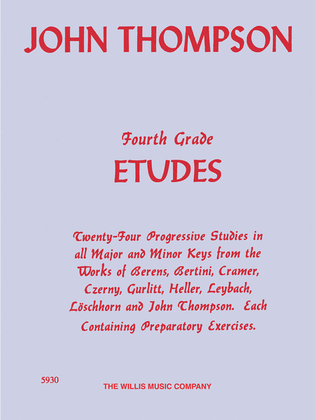 Book cover for Fourth Grade Etudes