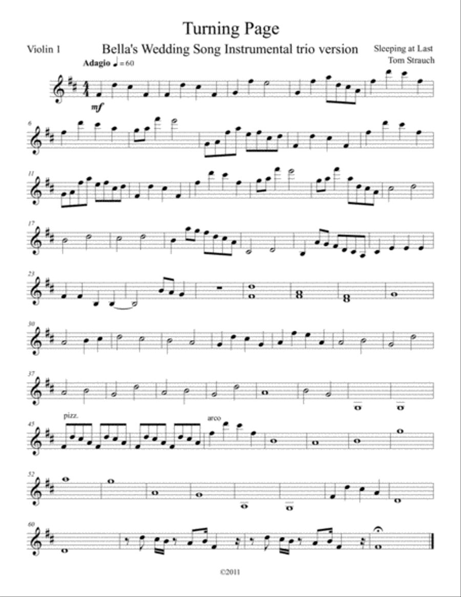 Turning Page String Trio scores gallery preview page 1