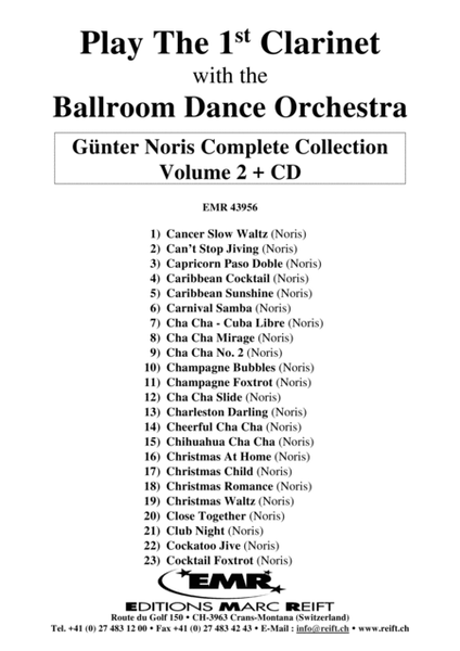 Play The 1st Clarinet With The Ballroom Dance Orchestra Vol. 2 image number null