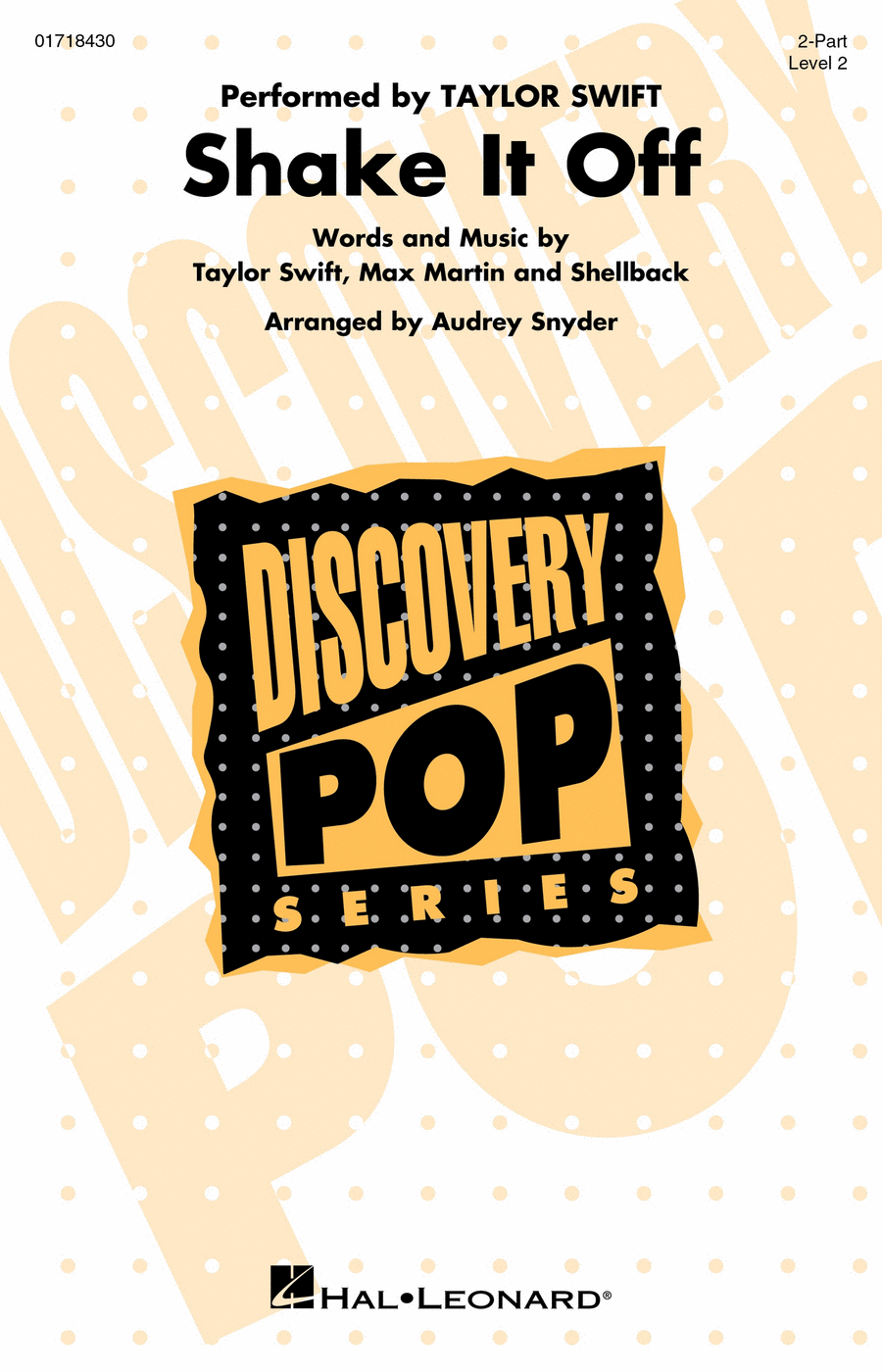 Shake It Off 2-Part scores gallery preview page 1