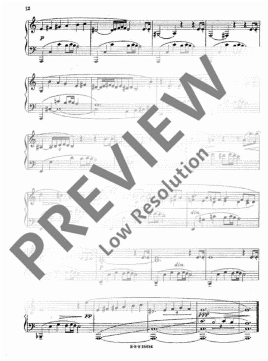 Sonata for Piano Piano Solo scores gallery preview page 15