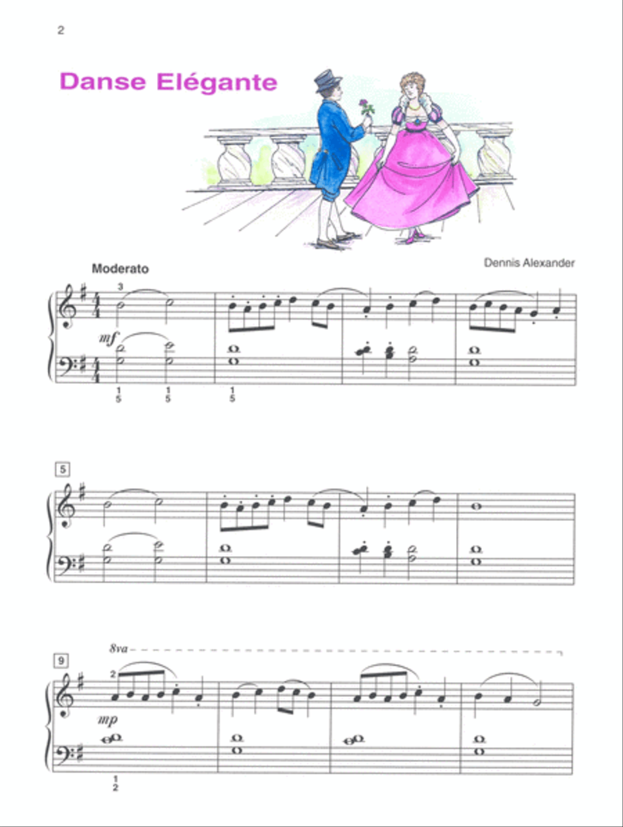 Alfred's Basic Piano Course Graduation Book, Level 2 Piano Method scores gallery preview page 2