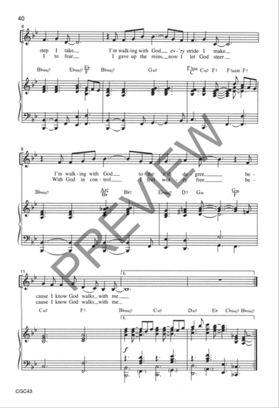 All God's Children Preview Kit (Score & CD) Choir scores gallery preview page 16