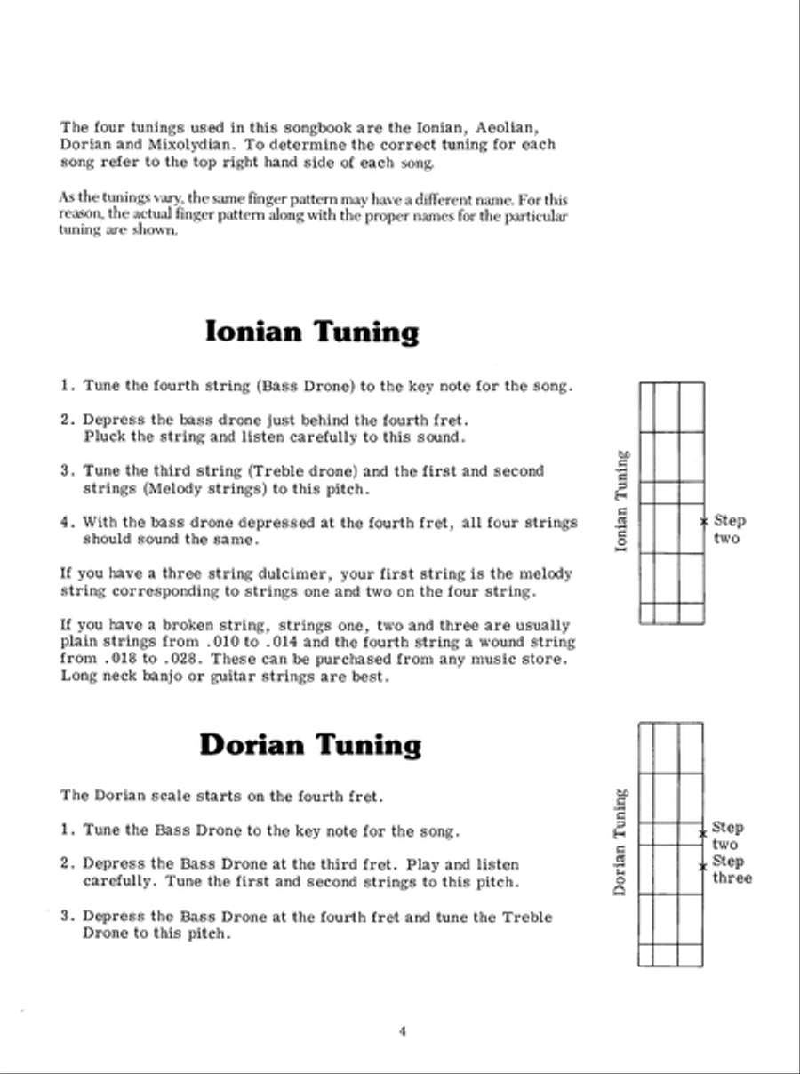 Dulcimer Song Book Dulcimer scores gallery preview page 10