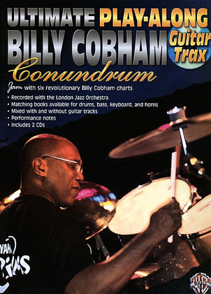 Book cover for Ultimate Play-Along Guitar Trax Billy Cobham Conundrum