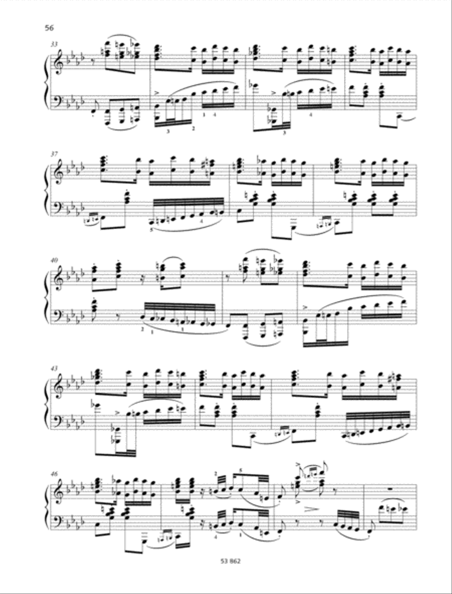 Derecho Viejo Piano Solo scores gallery preview page 3