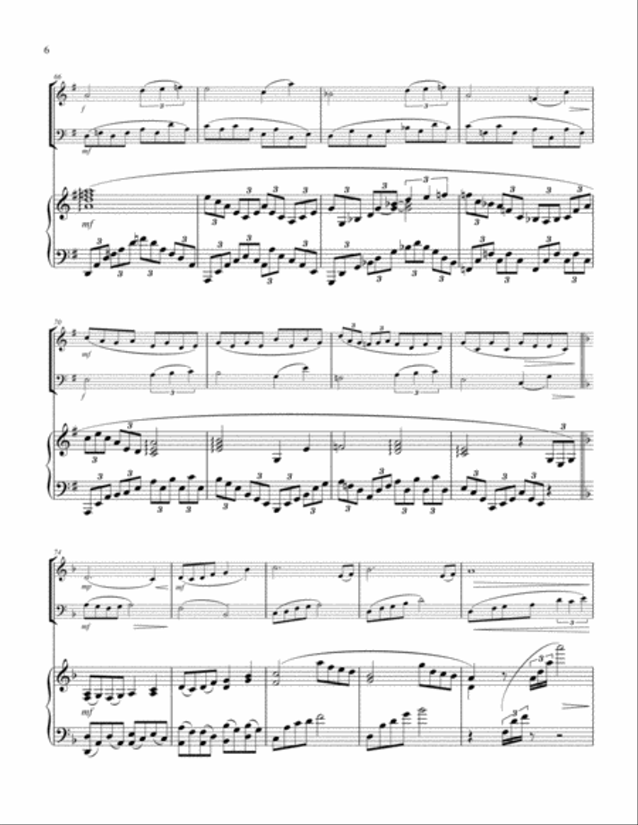 Rising Moon Piano Trio scores gallery preview page 6