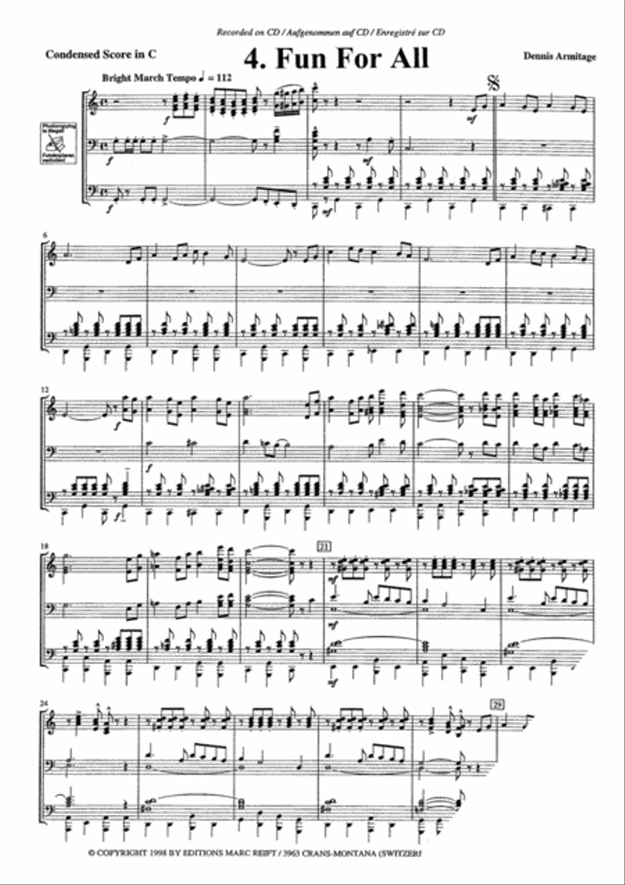 Concert Aperitif Concert Band scores gallery preview page 6