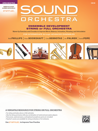 Book cover for Sound Orchestra -- Ensemble Development String or Full Orchestra