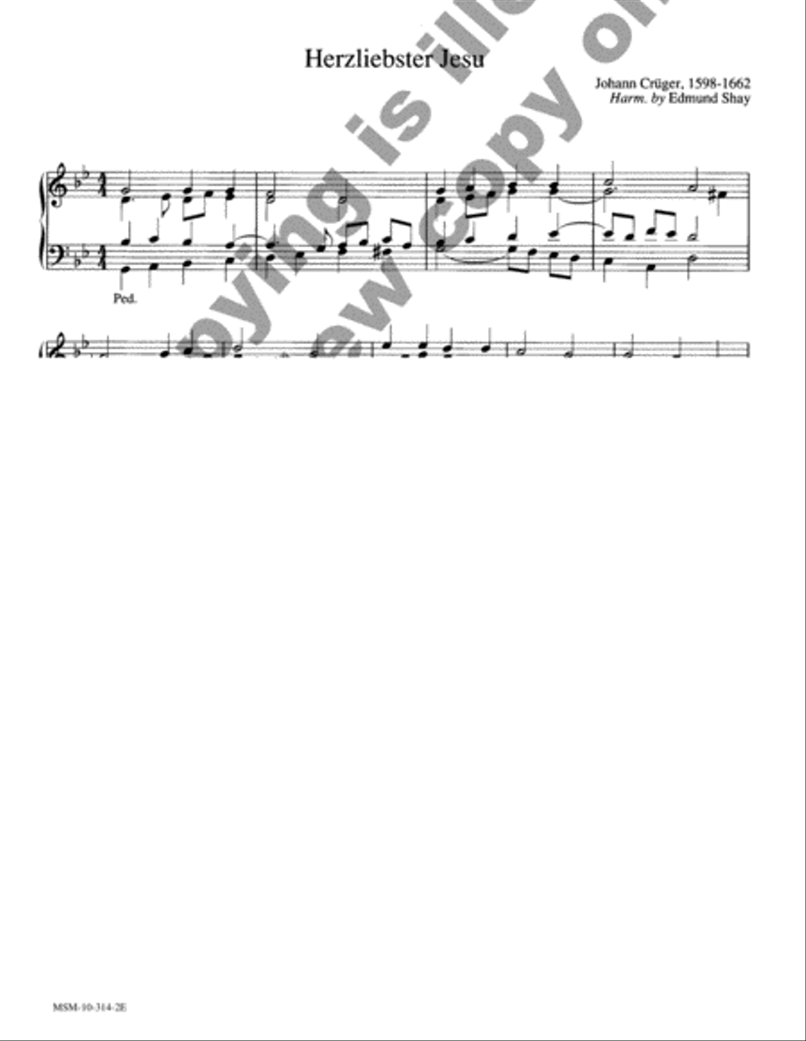 Hymn Harmonizations, Set 3 Organ scores gallery preview page 32
