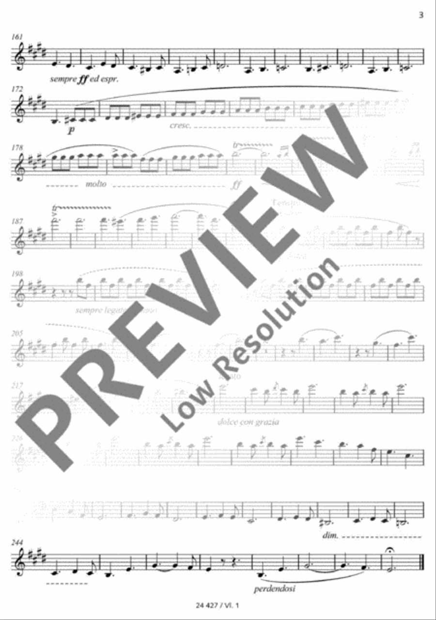 Angelus! Violin scores gallery preview page 4