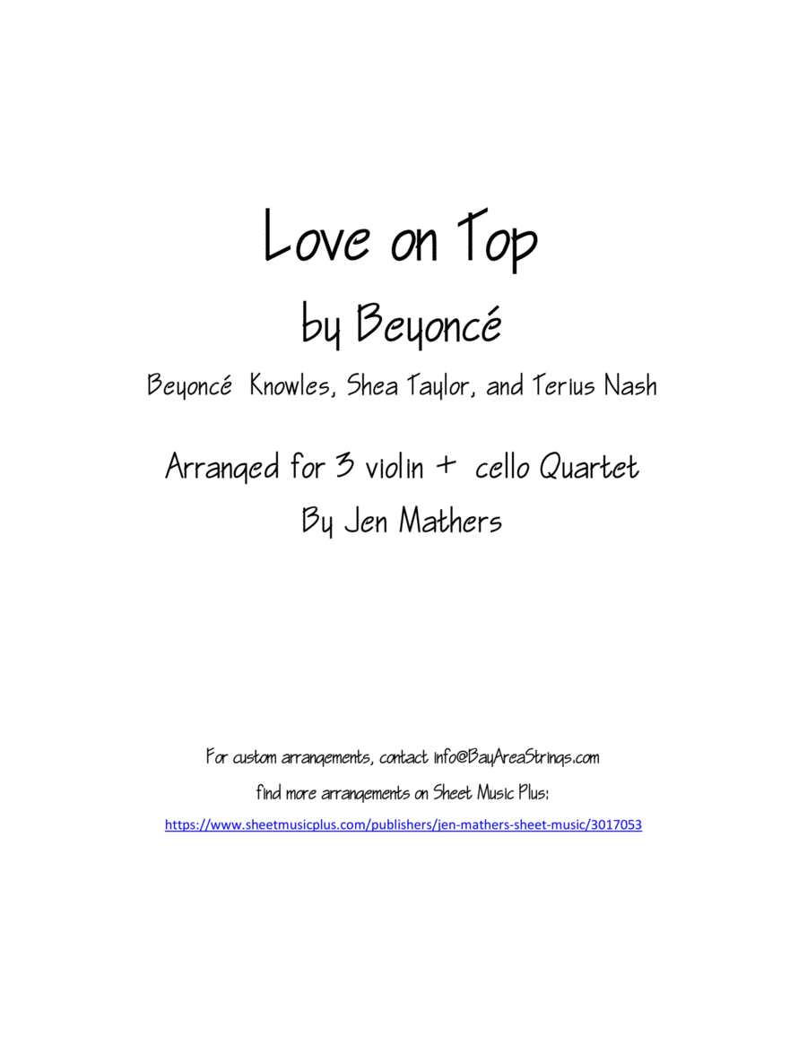 Love On Top image number null