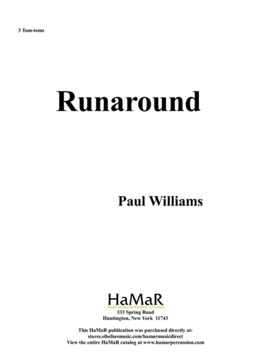 Runaround Runaround Percussion scores gallery preview page 1