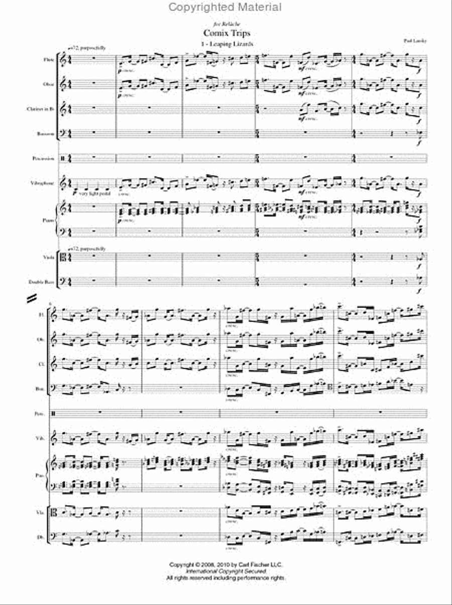 Comix Trips Bassoon scores gallery preview page 2