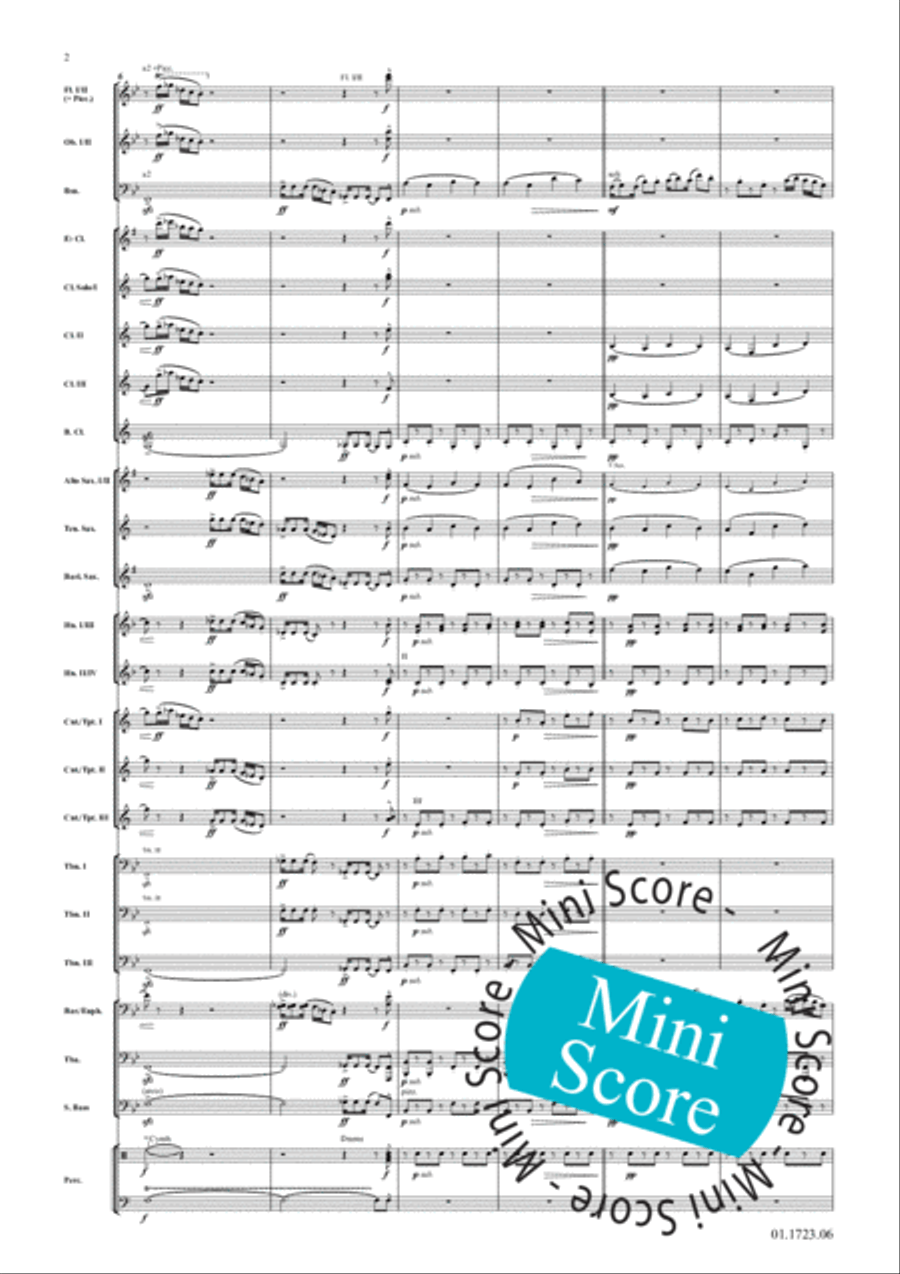 Cake-Walk Phantasy Concert Band scores gallery preview page 6
