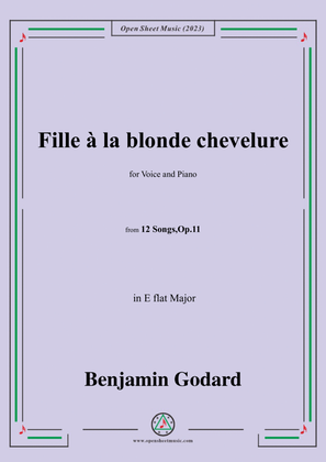 B. Godard-Fille à la blonde chevelure,in E flat Major