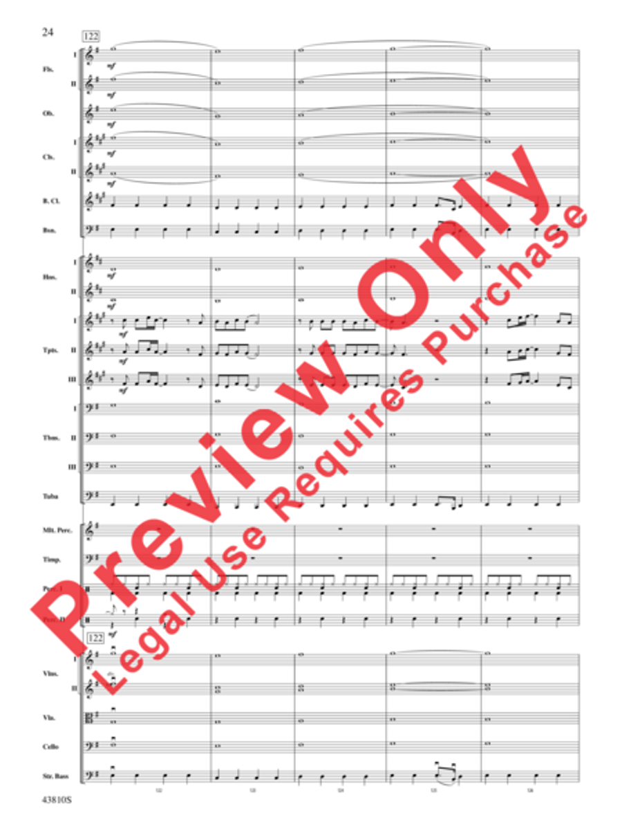 Rocky Broadway Full Orchestra scores gallery preview page 25